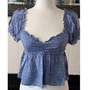 New Suzanne betro  small crop top zip back